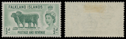 7616 Falkland Islands SG187-192 Set of 6 1955. Mint MH. C£40