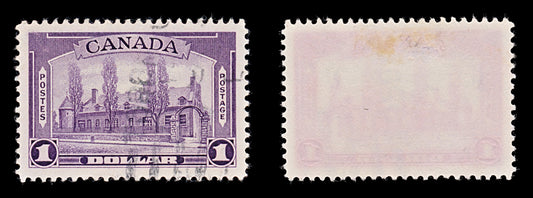7719 Canada 1$ Violet 1938. Sc#245i Used