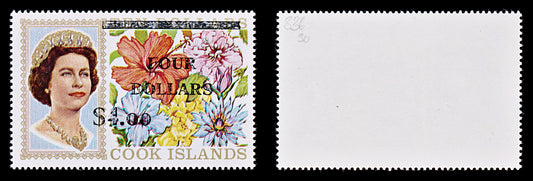 8306: Cook Islands SG336a 4$ Multicolor 1970 Sc#291 Mi255 Mint MNH C£30