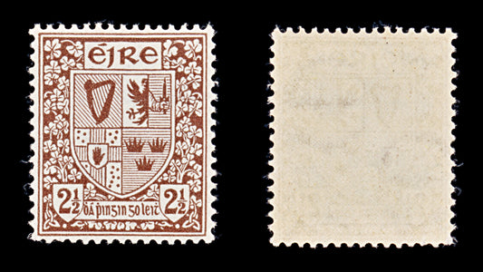 8347: Ireland SG115 2½d Red Brown 1941 Sc#110 Mi75A Mint MNH C£16