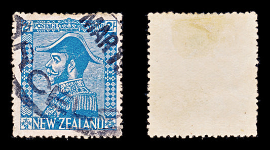 8389: New Zealand SG466 2s Dark blue 1926 Sc#182a Mi172 Used C£70