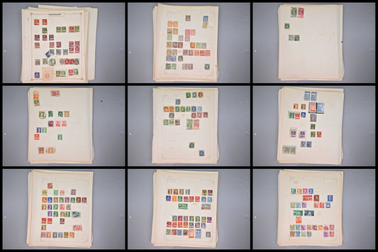 8522 Switzerland: Collection on Album Pages, Good Early Seen. Mint & Used. 32 Images