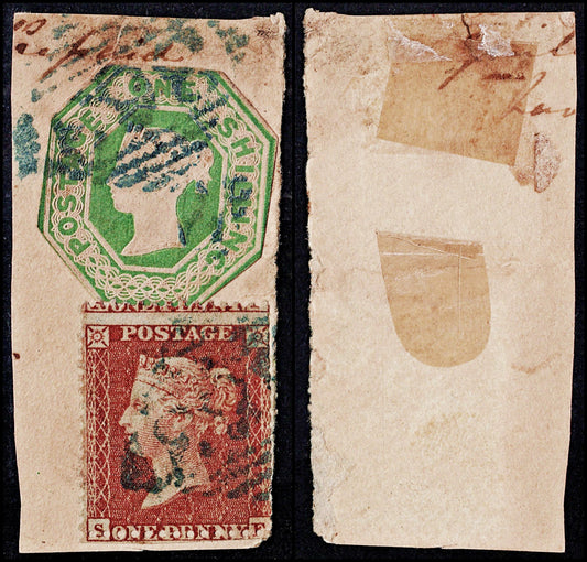 3769 GB 1s Light green 1847. SG54 Sc5 Mi7. Spec H1 C6. Green 363 Newtonmountkennedy.