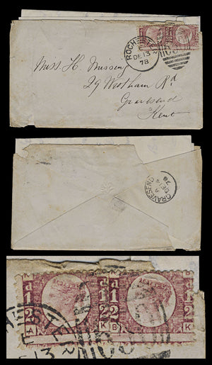 5071 GB SG48 ½d Lake-Red. Plate 19 