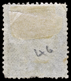 4963 India SG46 4a Grey-Black. Perf Fault. 1856. MM Mint. C£900