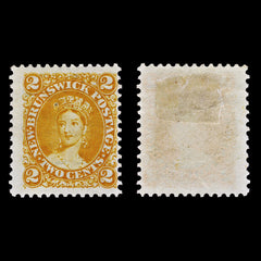 4977 New Brunswick SG10 2c Orange. 1863. Sc#7 Mi5 MM Mint. C£40, view 2