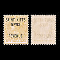 5283 St Christopher 5s Yellow. 1883. MNH