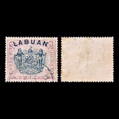 5609 Labuan SG73a 24c Mauve & Blue. P14 1894. Sc#57c Used. C£65, view 1