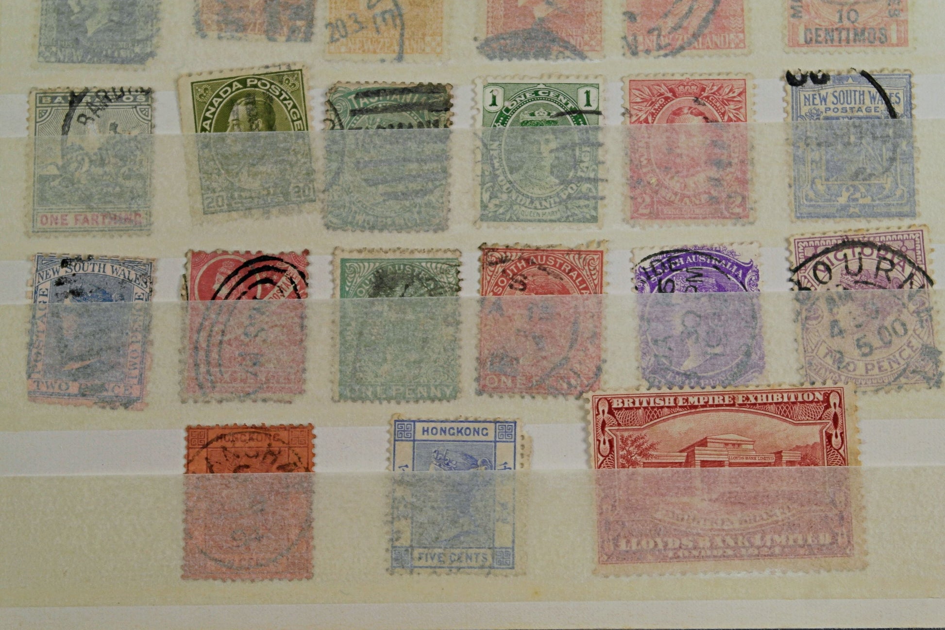 5613 Commonwealth Early Collection. QV - KGV. Values to 3s. Unchecked. 20 Images