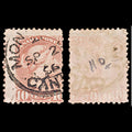 5766 Canada SG110 10c Carmine-Pink 1891. Sc#45b Mi31cA Used. C£45