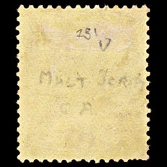5771 Straits Settlements SG231 10c Violet on Yellow 1925. Sc#191a Mi181Ia Used. C£17, view 4