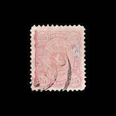 5855 Finland SG79 25 Penni Rose 1875. Mi18Ay Used. C£45, view 3