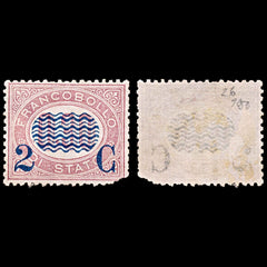 5857 Italy SG26 2c on 30c Lake 1878. Sc#40 Mi32 MH Mint. C£750, view 1