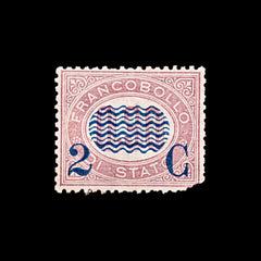 5857 Italy SG26 2c on 30c Lake 1878. Sc#40 Mi32 MH Mint. C£750, view 3