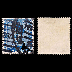 5912 New Zealand SG466 2s Deep Blue 1926. Sc#182a Mi172 Used. C£70, view 1