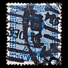 5912 New Zealand SG466 2s Deep Blue 1926. Sc#182a Mi172 Used. C£70, view 3