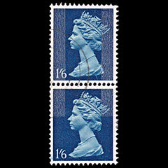 5919 GB SG743 1s6d Machin. Shifted Phosphor 1967. Sc# MH16 Mi464 Used, view 3