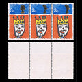 5921 GB SG713 3d Christmas. Double Head, 1 Albino 1966. Sc#478 Mi442x MNH Mint. C£1300