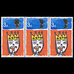 5921 GB SG713 3d Christmas. Double Head, 1 Albino 1966. Sc#478 Mi442x MNH Mint. C£1300, view 3