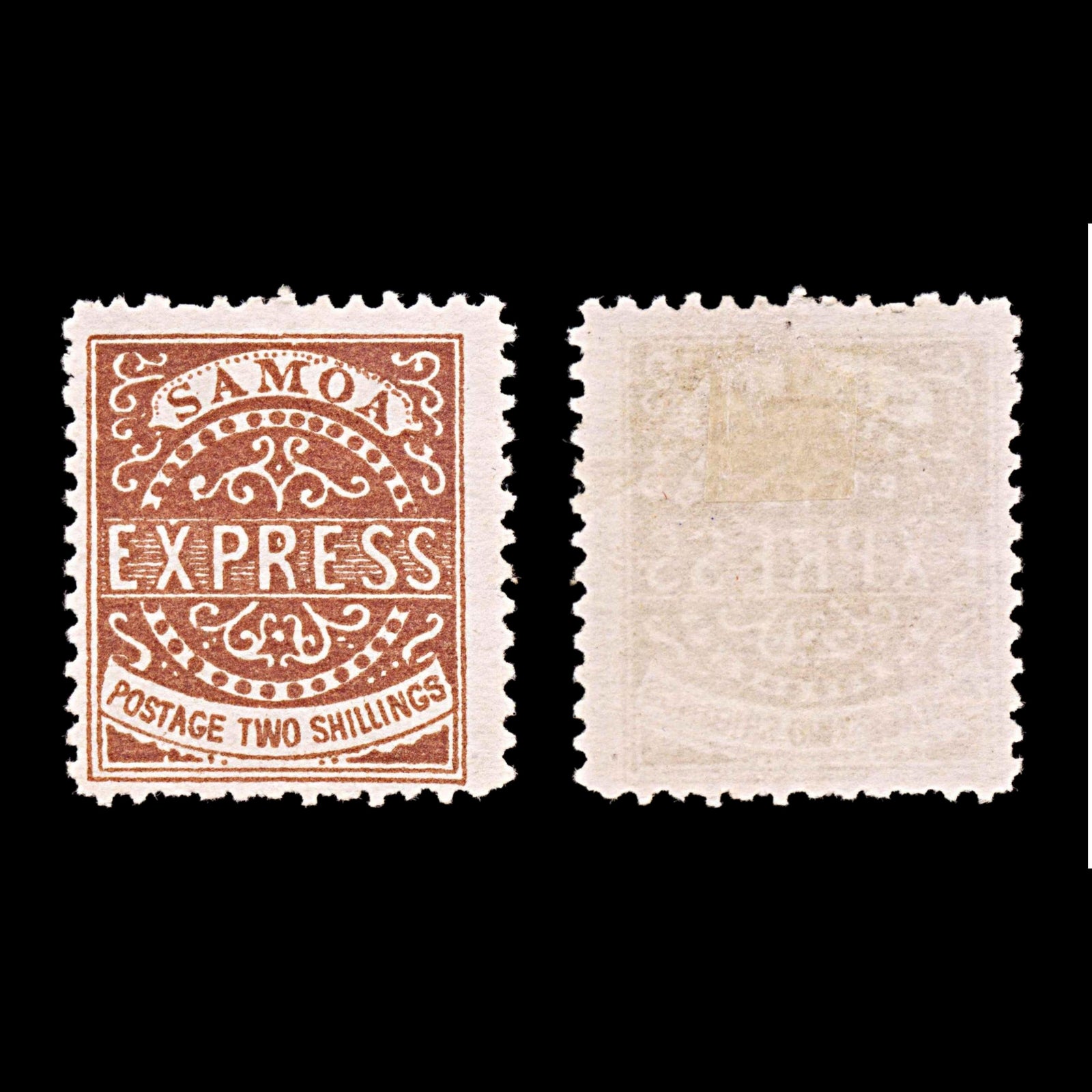 5948 Samoa SG18 2s Brown. Forgery 1877. Sc#7 Mi6IIIa MNG Mint. C£275