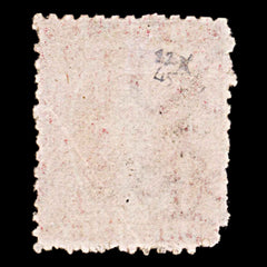 5965 Natal SG22x 1d Red. Watermark Reversed 1863. Sc#15 Used. C£45, view 4