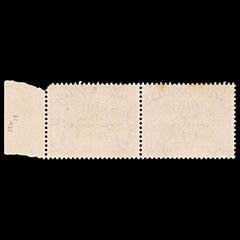 5979 British KUT SG154 70s on 1s Blue & Brown. Bilingual Pair 1942. Sc#89 Mi78-79 MNH Mint. C£18, view 4