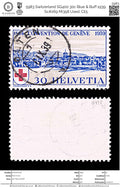 5983 Switzerland SG400 30c Blue & Buff 1939. Sc#269 Mi358 Used. C£5