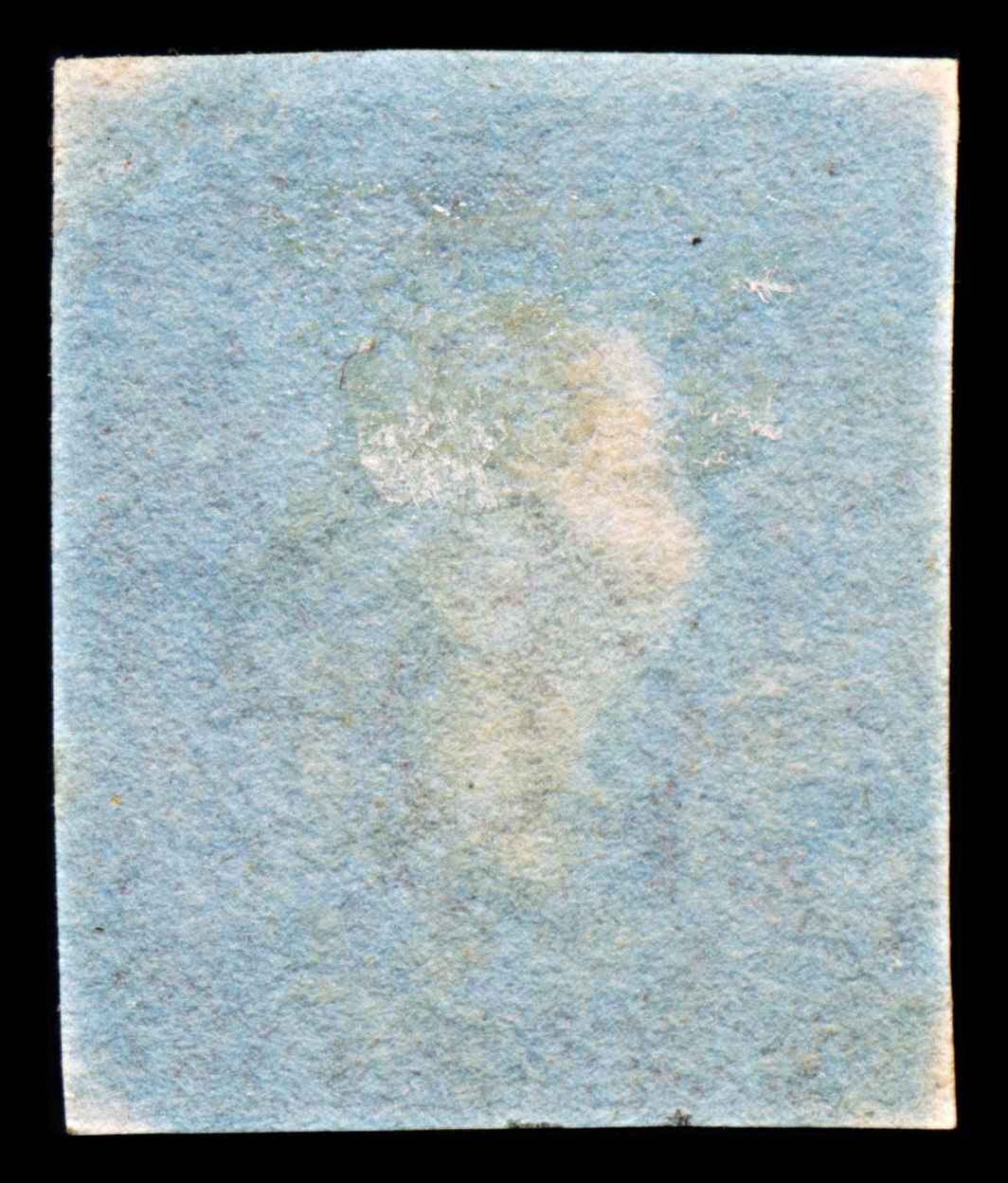 6040 GB SG8 1d Red. Plate 38. RD. BS26 1841. Sc#3 Mi3Ib 4 Margins. C£100