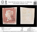 6050 GB SG8 1d Red. Plate 79. JF. BS68 1841. Sc#3 Mi3Ib 2 Margins. C£35