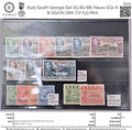 6125 Nauru South Georgia Set SG B1/B8. Nauru SG1-6 & SG27A/28A. CV £33 Mint