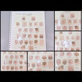 6138 GB "Penny Pink" Postal Cutouts. Die 1 14ww-9ww. Better Seen