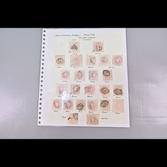 6138 GB "Penny Pink" Postal Cutouts. Die 1 14ww-9ww. Better Seen, view 2