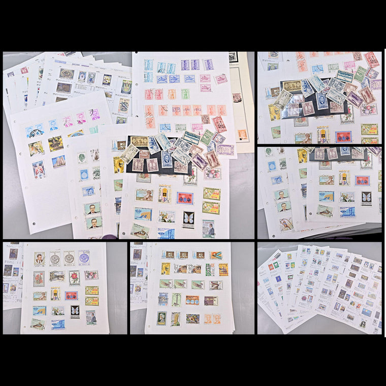 6141 Syria Collection on Album Pages. Inc Early & Modern, image 1