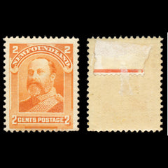 6195 Newfoundland SG86 2c Orange 1897. Sc#81 Mi60 Mint MH. C£26, view 1