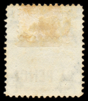 6219 St. Vincent SG49 2½d on 1d Milky Blue 1889. Sc#56a Mi33c Mint MH. C£35