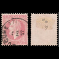 6239 Romania SG111 50 ban Rose 1872. Sc#59 Mi42 Used. C£50