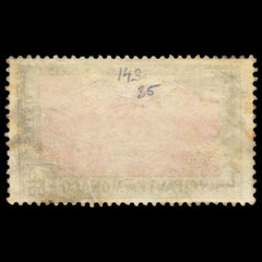 6254 Monaco SG143 1f50 on 5f Green & Pink 1933. Sc# C1 Mi137 Used. C£35, view 4