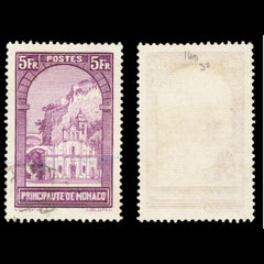 6255 Monaco SG140 5F Lilac 1933. Sc#128 Mi134 Used. C£30, view 1