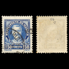 6257 Monaco SG134 1f50 Ultramarine 1933. Sc#122 Mi119 Used. C£15, view 2
