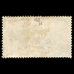 6258 Monaco SG103 3fr Carmine & Grey-Lilac 1927. Sc#90 Mi101 Used. C£16, view 4