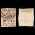 6304 Middle Eastern Forces SGM5 5D Light-Brown 1942. Sc#GE5 Mi14I Used. C£130
