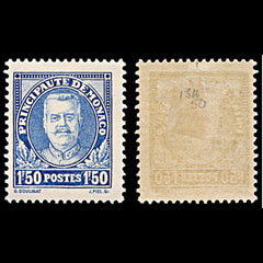 6340 Monaco SG134 1.50F Ultramarine 1933. Sc#122 Mi119 Mint MH. C£50, view 1