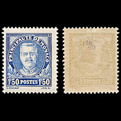 6340 Monaco SG134 1.50F Ultramarine 1933. Sc#122 Mi119 Mint MH. C£50, view 2