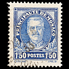 6341 Monaco SG134 1.50F Ultramarine 1933. Sc#122 Mi119 Used. C£15, view 3