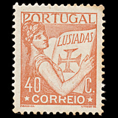 6352 Portugal SG842 40C Red Orange 1931. Sc#506 Mi540 Mint MH. C£12, view 3
