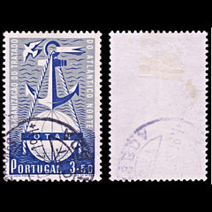 6373 Portugal SG1066 3.50$ Blue & Grey 1952. Sc#748 Mi779 Used. C£34, view 1