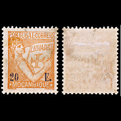6381 Mozambique SG350 20$ Black & Red Orange 1933. Sc#269 Mi295 Mint MH. C£55, view 1