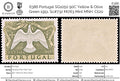 6386 Portugal SG1050 90C Yellow & Olive Green 1951. Sc#732 Mi763 Mint MNH. C£20