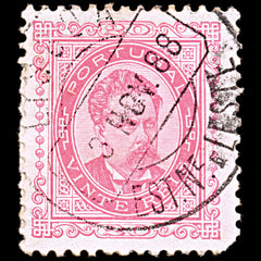 6388 Portugal SG232 20R Carmine 1887. Sc#64 Mi62 Used. C£26, view 3