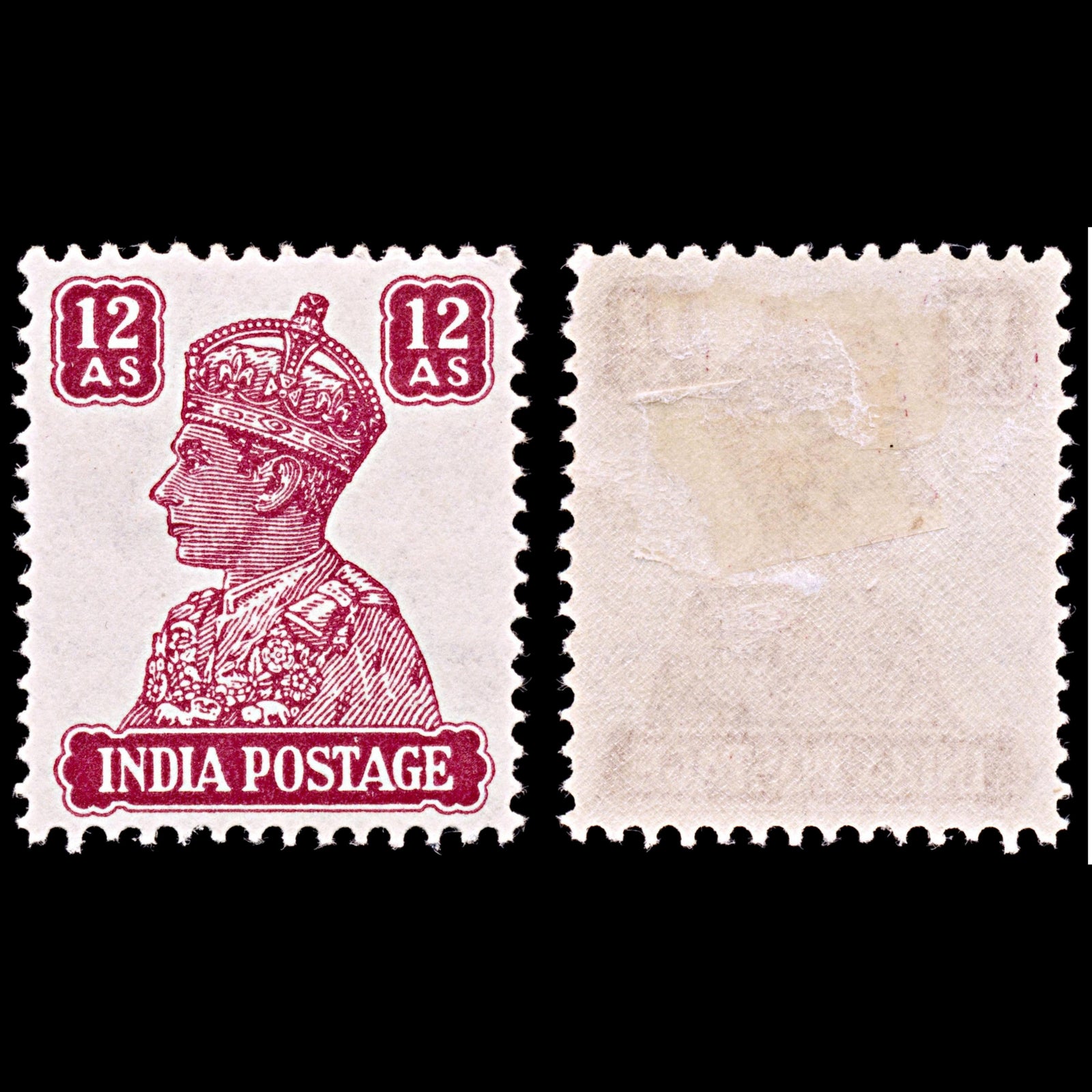 6392 India SG276 12A Lake 1941. Sc#179 Mi177 Mint MH. C£15